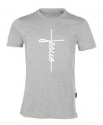 Jesus Cross - Bio-Shirt Männer rundhals – Bild 2
