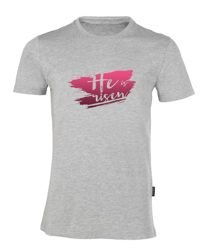 He is risen - Bio-Shirt Männer rundhals – Bild 2