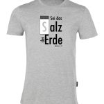Salz der Erde - Matthäus 5, 13 - Bio-Shirt Männer rundhals
