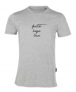 faith hope love - Bio-Shirt Männer rundhals