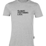 Glaube Hoffnung Liebe - Bio-Shirt Männer rundhals