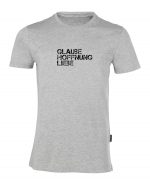 Glaube Hoffnung Liebe - Bio-Shirt Männer rundhals