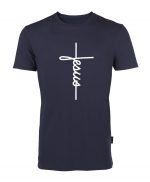 Jesus Cross - Bio-Shirt Männer rundhals