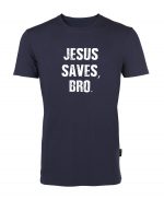 Jesus saves Bro - Bio-Shirt Männer rundhals