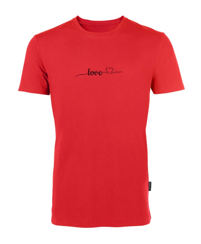 Love - Bio-Shirt Männer rundhals – Bild 2