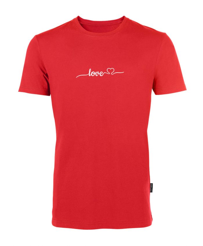 Love - Bio-Shirt Männer rundhals – Bild 3