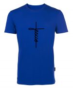 Jesus Cross - Bio-Shirt Männer rundhals – Bild 4