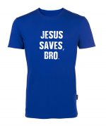 Jesus saves Bro - Bio-Shirt Männer rundhals – Bild 3