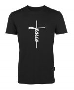 Jesus Cross - Bio-Shirt Männer rundhals – Bild 5