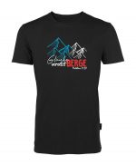 Glaube versetzt Berge - Matthäus 17, 20 - Bio-Shirt Männer rundhals – Bild 3