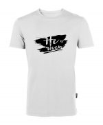He is risen - Bio-Shirt Männer rundhals – Bild 4