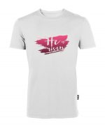 He is risen - Bio-Shirt Männer rundhals – Bild 4