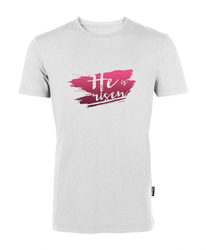 He is risen - Bio-Shirt Männer rundhals – Bild 4
