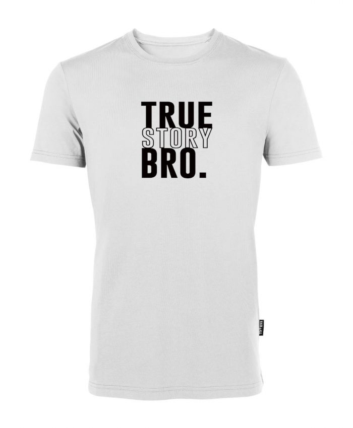 True Story Bro - Bio-Shirt Männer rundhals – Bild 4