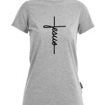 Jesus Cross - Bio-Shirt Frauen rundhals