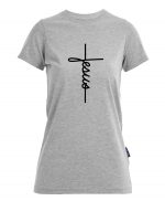 Jesus Cross - Bio-Shirt Frauen rundhals