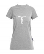 Jesus Cross - Bio-Shirt Frauen rundhals – Bild 2