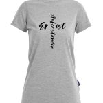 Er ist auferstanden - Kreuz Motiv - Bio-Shirt Frauen rundhals