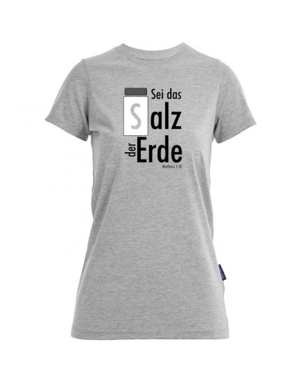 Salz der Erde - Matthäus 5, 13 - Bio-Shirt Frauen rundhals