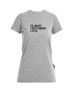 Glaube Hoffnung Liebe - Bio-Shirt Frauen rundhals