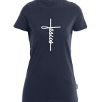 Jesus Cross - Bio-Shirt Frauen rundhals