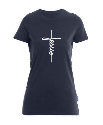 Jesus Cross - Bio-Shirt Frauen rundhals