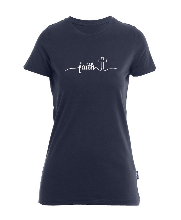Faith - Bio-Shirt Frauen rundhals – Bild 1