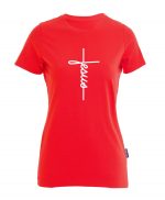 Jesus Cross - Bio-Shirt Frauen rundhals – Bild 3