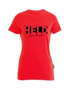 Jeremia 20, 11 - Ein starker Held - Bio-Shirt Frauen rundhals – Bild 2