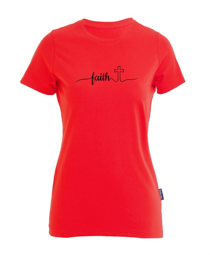 Faith - Bio-Shirt Frauen rundhals – Bild 2