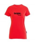 nope not today - Bio-Shirt Frauen rundhals – Bild 2