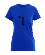 Jesus Cross - Bio-Shirt Frauen rundhals – Bild 3