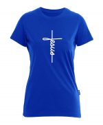 Jesus Cross - Bio-Shirt Frauen rundhals – Bild 4
