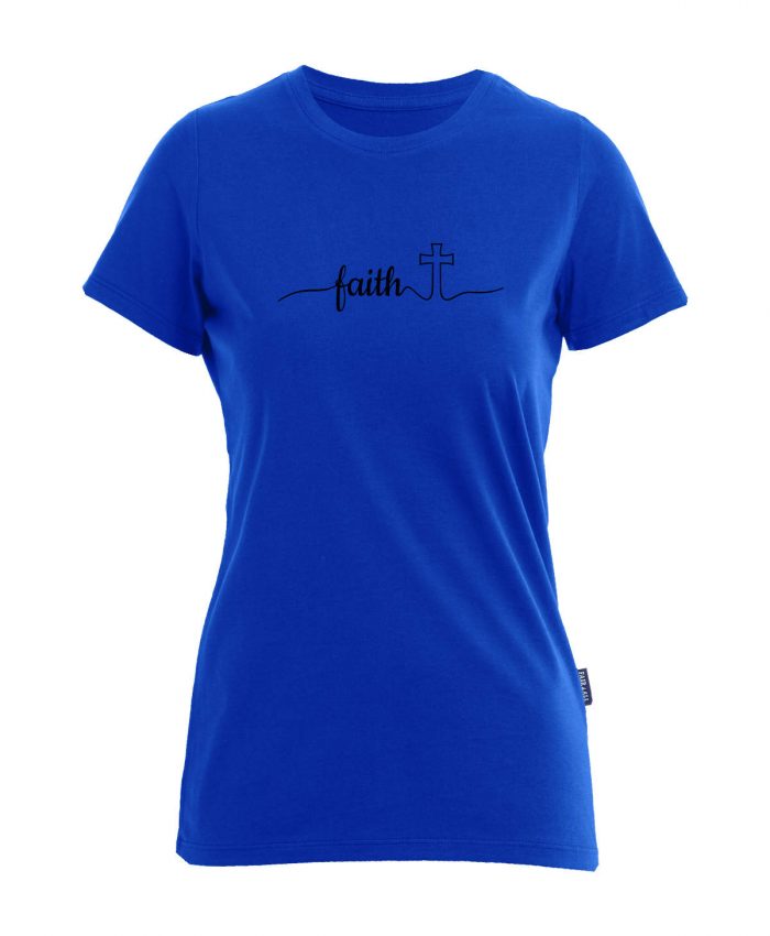 Faith - Bio-Shirt Frauen rundhals – Bild 3