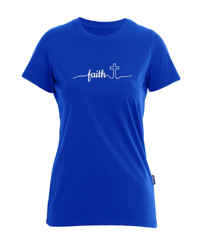 Faith - Bio-Shirt Frauen rundhals – Bild 4
