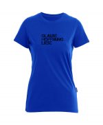 Glaube Hoffnung Liebe - Bio-Shirt Frauen rundhals – Bild 3