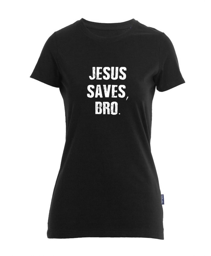 Jesus saves Bro - Bio-Shirt Frauen rundhals – Bild 5