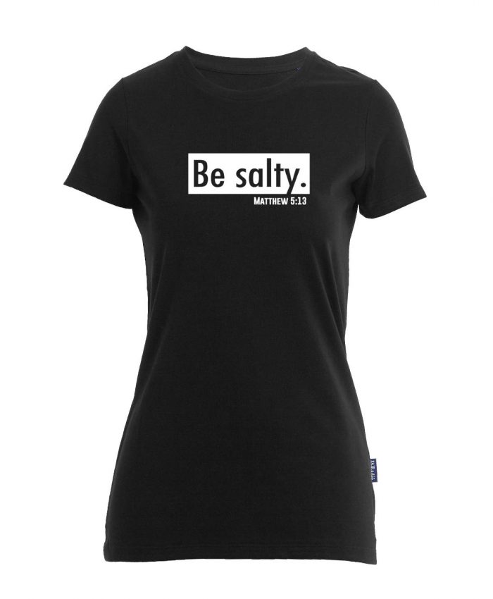 Be salty - Bio-Shirt Frauen rundhals – Bild 5