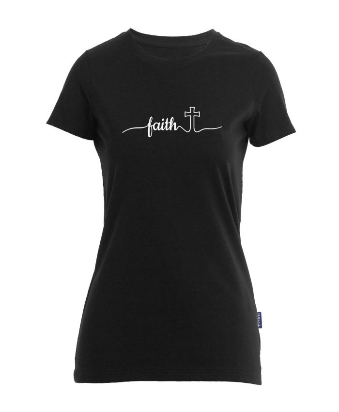 Faith - Bio-Shirt Frauen rundhals – Bild 5