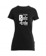 Salz der Erde - Matthäus 5, 13 - Bio-Shirt Frauen rundhals – Bild 5