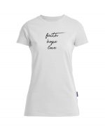 faith hope love - Bio-Shirt Frauen rundhals – Bild 4