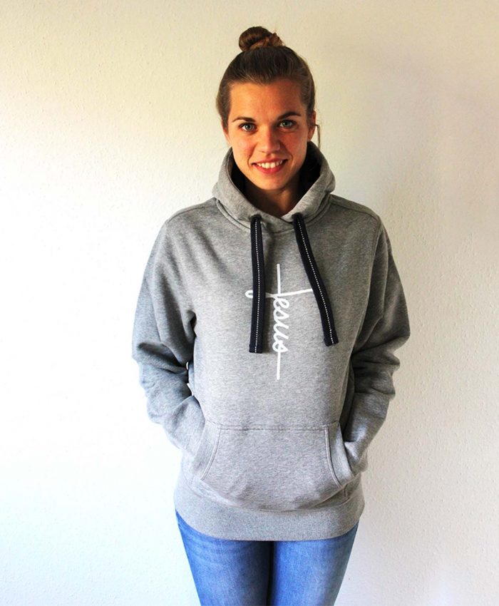 Jesus-Cross Hoodie Unisex – Bild 1