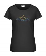 Handdrawn-Boat - Bio-Shirt Frauen rundhals – Bild 10