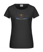 Handdrawn-Lighttower - Bio-Shirt Frauen rundhals – Bild 6