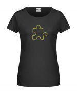 Handdrawn-Puzzle - Bio-Shirt Frauen rundhals – Bild 8