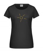Handdrawn-Sun - Bio-Shirt Frauen rundhals