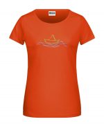 Handdrawn-Boat - Bio-Shirt Frauen rundhals – Bild 9