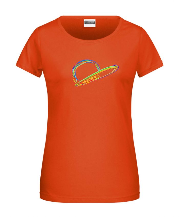 Handdrawn-Cap - Bio-Shirt Frauen rundhals – Bild 9