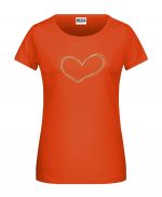 Handdrawn-Heart - Bio-Shirt Frauen rundhals – Bild 9