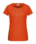 Handdrawn-Sun - Bio-Shirt Frauen rundhals – Bild 8